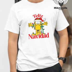 Camisetas Navideñas Garfield